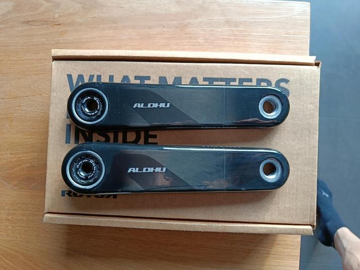 Rotor Aldhu carbon 170mm, Fietsen en Brommers, Fietsonderdelen, Gebruikt, Racefiets, Crankstel of Pedalen, Ophalen of Verzenden