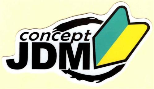 JDM Concept sticker #2, Auto diversen, Autostickers, Verzenden