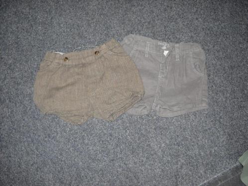 2 meisjesshort zara en h&m 86-samen 2euro, Kinderen en Baby's, Babykleding | Maat 86, Gebruikt, Meisje, Ophalen