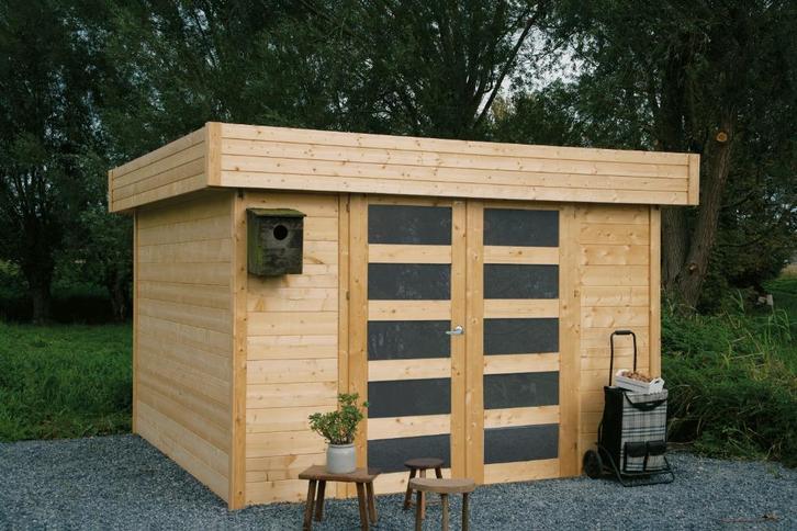 Modern tuinhuis Odense - S8323, Hobby en Vrije tijd, Overige Hobby en Vrije tijd, Nieuw, Verzenden