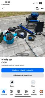 Witvis set, Ophalen, Zo goed als nieuw