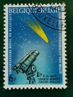 Belgique 1966 - voyage dans l'espace - Observatoire Royal, Espace, Affranchi, Enlèvement ou Envoi