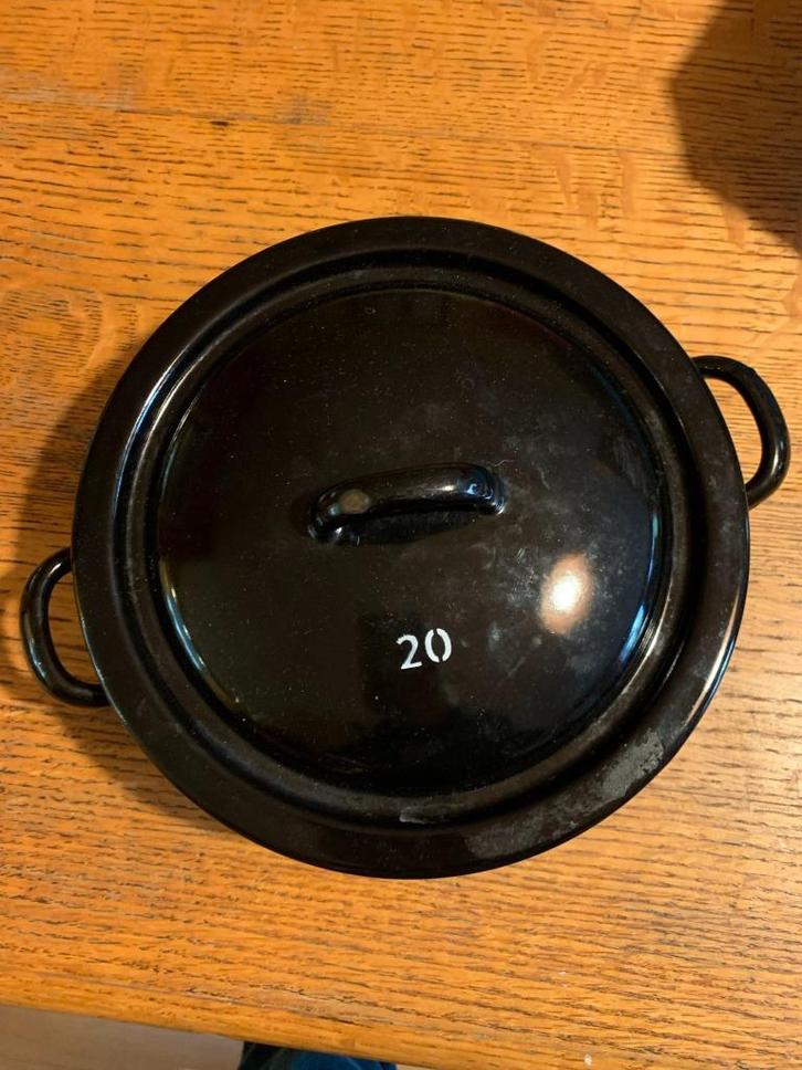 Riess kookpot 4L, Huis en Inrichting, Keuken | Potten en Pannen, Gebruikt, Kookpan of Snelkookpan, Overige materialen, Ophalen of Verzenden