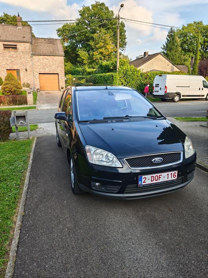 FORD Focus C-max TDCI 90 2007 + CT &demande immatriculation, Auto's, Ford, Particulier, C-Max, ABS, Achteruitrijcamera, Airbags