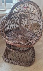 Rotan vintage kinderstoel, Ophalen, Gebruikt, Overige typen
