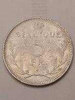 5 frank 1936 frans b slag type Rau groot model leopold 3, Postzegels en Munten, Ophalen of Verzenden, Losse munt
