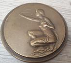 medaille societe royale typographique secours mutuels, Ophalen of Verzenden, Brons