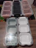 Opbergdozen 5 stuks 25 euro, Ophalen, Zo goed als nieuw