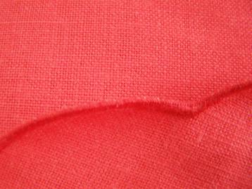 nappe rouge avec arcades : ronde 150 cm