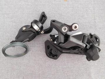 NIEUW Shimano DEORE 1x11v shifter + derailleur beschikbaar voor biedingen