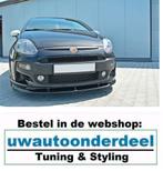 Maxton Design Spoiler Lip Splitter Voor Fiat Punto Evo Abart, Envoi