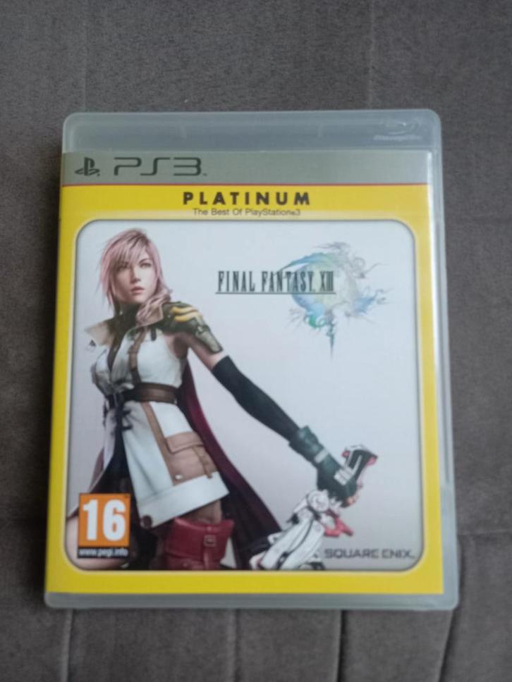 PS3 Final Fantasy XIII, Games en Spelcomputers, Games | Sony PlayStation 3, Gebruikt, Role Playing Game (Rpg), 1 speler, Vanaf 16 jaar