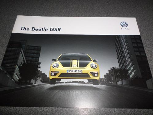 Brochure de la Volkswagen VW Beetle GSR, Livres, Autos | Brochures & Magazines, Volkswagen, Enlèvement ou Envoi