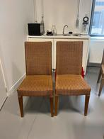 Stoelen Vincent Sheppard, Huis en Inrichting, Ophalen, Gebruikt, Bruin, Riet of Rotan