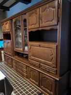 Eiken wandkast, Huis en Inrichting, Kasten | Wandmeubels, Ophalen, Zo goed als nieuw