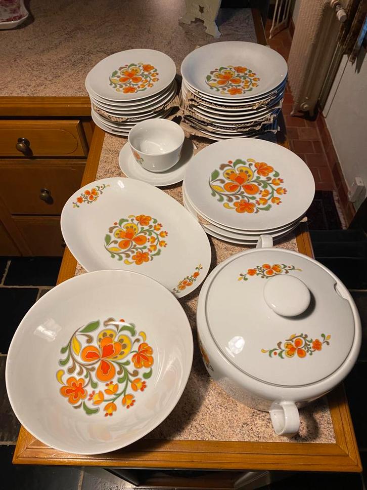 Vintage servies, Antiek en Kunst, Antiek | Servies los, Ophalen