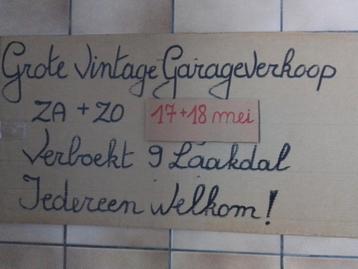 Grote Garageverkoop 17 & 18 mei, Diversen, Ophalen, Zo goed als nieuw