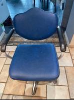 2 kapstoelen in goede staat, Blauw, Twee, Kunststof, Gebruikt