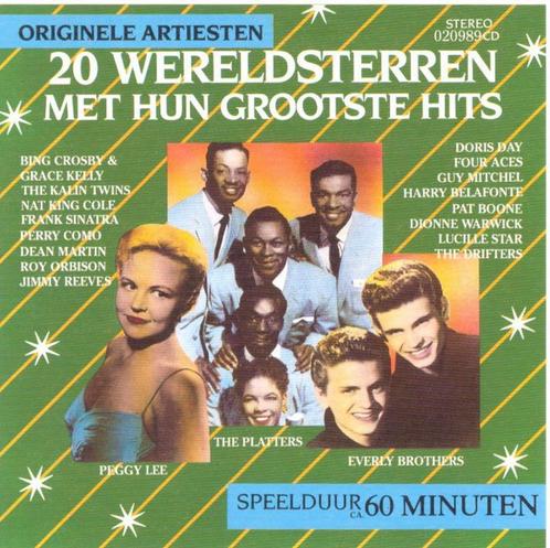 CD * 20 WERELDSTERREN MET HUN GROOTSTE HITS 2, Cd's en Dvd's, Cd's | Pop, Zo goed als nieuw, Ophalen of Verzenden