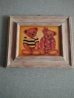 Houten beren kader, Verzamelen, Beren en Cherished Teddies, Ophalen of Verzenden, Zo goed als nieuw