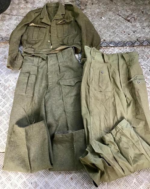 Battel Dress de 1949, Verzamelen, Militaria | Algemeen, Landmacht, Ophalen of Verzenden