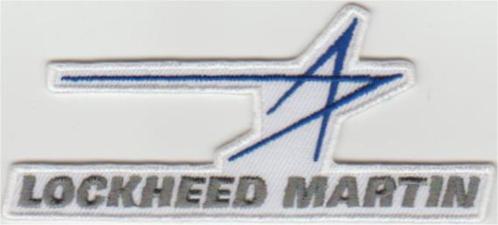 Lockheed Martin stoffen opstrijk patch embleem, Collections, Vêtements & Patrons, Neuf, Envoi