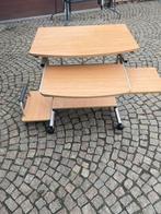 Computertafel, Ophalen, Met wielen, Gebruikt, Bureau