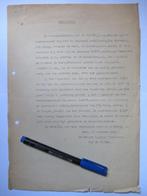 ww ii _  AB-Bl - Vieux document  1944, Autres types, Armée de terre, Enlèvement ou Envoi