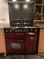 Falcon Classic 90 + dampkap + spatwand, Ophalen, Gebruikt, 90 tot 95 cm, Elektrisch