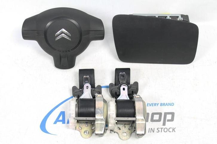 Airbag kit - Panneau Citroen C1 (2005-2014), Autos : Pièces & Accessoires, Tableau de bord & Interrupteurs, Utilisé, Enlèvement ou Envoi
