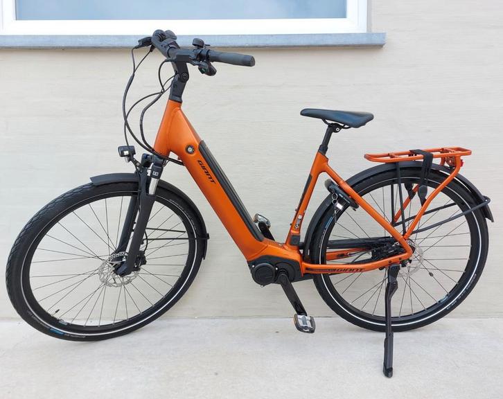 Elektrische damesfiets Giant Dailytour* E+2*500Wh *1400km*, Fietsen en Brommers, Elektrische fietsen, Zo goed als nieuw, Giant