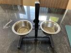 Verstelbare etenbak, Dieren en Toebehoren, Ophalen, Verstelbaar, Zo goed als nieuw