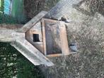 Houten konijnenhok te koop, Dieren en Toebehoren, Ophalen, Zo goed als nieuw