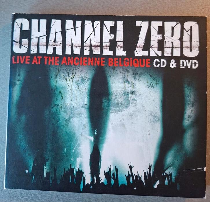 Cd/dvd. Channel Zero.  Live at the Ancienne Belgique., Cd's en Dvd's, Cd's | Hardrock en Metal, Ophalen of Verzenden