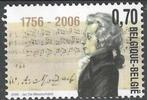 Belgie 2006 - Yvert 3455 /OBP 3470 - Mozart (PF), Muziek, Verzenden, Postfris, Postfris