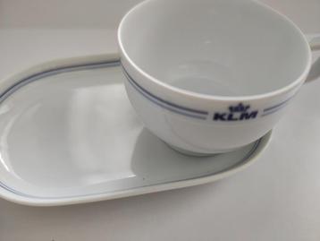 Tasse sous-tasse publicité KLM aviation commerciale  beschikbaar voor biedingen