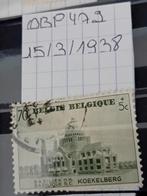 OBP 472 (1938), Postzegels en Munten, Frankeerzegel, Ophalen of Verzenden, Gestempeld, Gestempeld