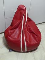 FAUTEUIL POUF POIRE SITTNG POINT EN SKY., Ophalen, Gebruikt, Rood, Zitzak