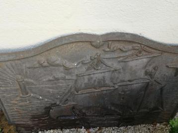 Plaque en fonte fond de cheminée beschikbaar voor biedingen