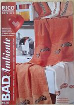 Rico Design–badkamer Ambiance- kruisjessteek–nieuw, Hobby en Vrije tijd, Borduren en Borduurmachines, Verzenden, Nieuw, Patroon