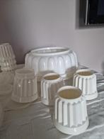 Moules à gelée Tupperware en forme de grand anneau, Enlèvement ou Envoi, Comme neuf, Blanc, Récipient ou Bol