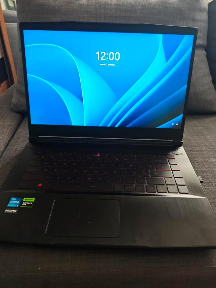 MSI Thin GF63 12VE - Neuf, Computers en Software, Windows Laptops, Nieuw, 15 inch, SSD, Gaming, Ophalen