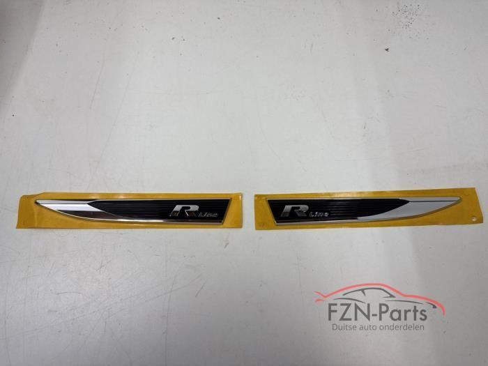 VW Polo 2G R-Line Embleem Zijscherm Set L+R NIEUW, Autos : Pièces & Accessoires, Autres pièces automobiles, Neuf, Enlèvement