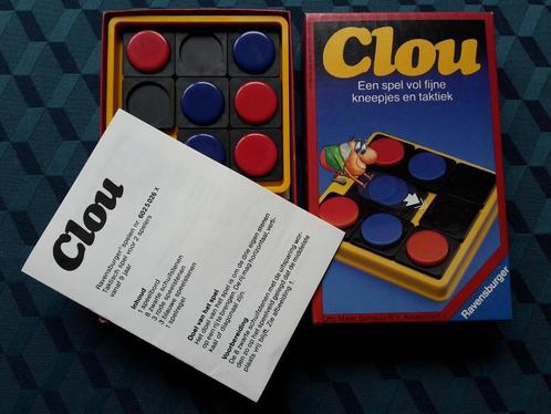 Tactisch spelletje Clou, 2 sp., als nieuw, + 1 gratis promo, Hobby en Vrije tijd, Gezelschapsspellen | Bordspellen, Nieuw, Een of twee spelers