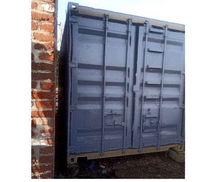 Zeecontainer Opslagcontainer 20ft 6m met Palletstelling binn, Doe-het-zelf en Bouw, Containers, Ophalen