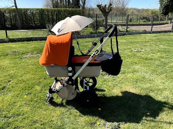 kinderwagen Bugaboo Cameleon, Kinderen en Baby's, Kinderwagens en Combinaties, Kinderwagen, Bugaboo, Met reiswieg, Verstelbare duwstang