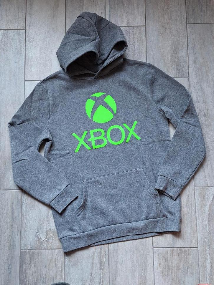 ★ M152/158 - Trui met kap Xbox, Kinderen en Baby's, Kinderkleding | Maat 152, Gebruikt, Jongen, Trui of Vest, Ophalen of Verzenden