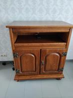 Gratis eiken tv-kast, Ophalen, Gebruikt, 100 tot 150 cm, Eikenhout