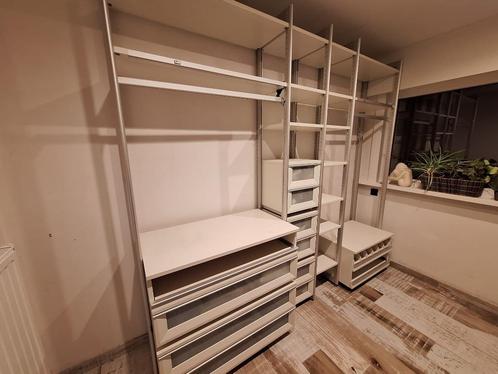 inloop grote open kleerkast met laden. Volledig  te modulere, Huis en Inrichting, Kasten | Kleerkasten, Zo goed als nieuw, 200 cm of meer