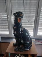 Decoratieve grote zwarte panter., Ophalen